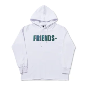 White Vlone Friends Hoodie - Vlone Hoodie - Image 2