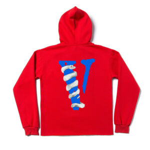 Vlone Red Hoodie - Image 2