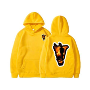 Fire V Vlone Unisex Hoodie - Image 6