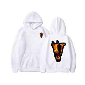 Fire V Vlone Unisex Hoodie - Image 5