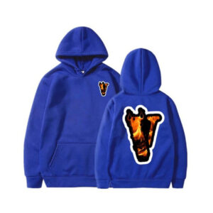 Fire V Vlone Unisex Hoodie - Image 4