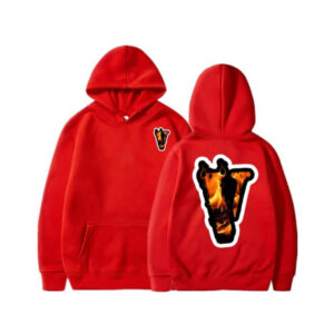 Fire V Vlone Unisex Hoodie - Image 8