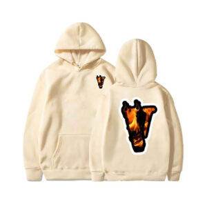 Fire V Vlone Unisex Hoodie - Image 7